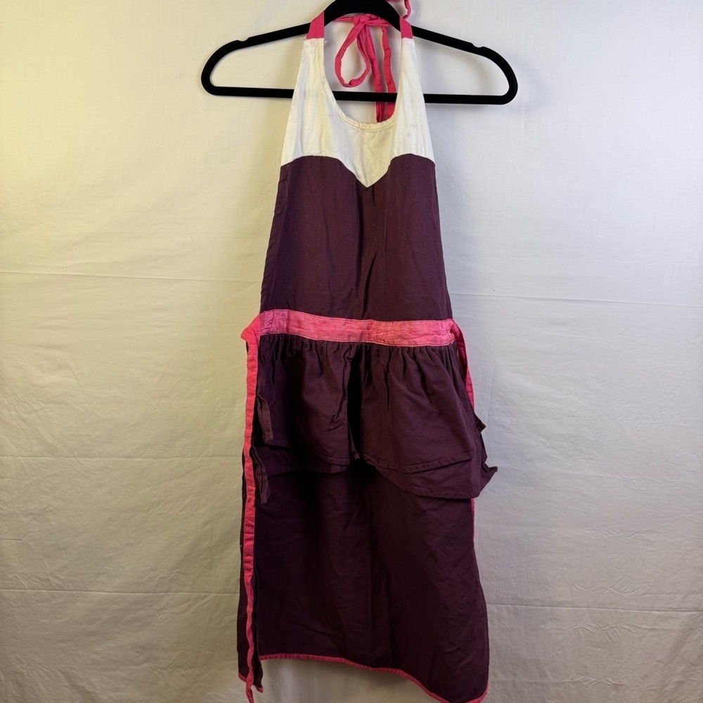 SIMPLY | ENVOGUE Purple and Pink Apron Women’s No Size